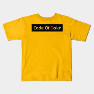 Code of Color: Unity in Diversity Kids T-Shirt